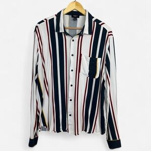 Forever 21 Multicolor Striped Shirt